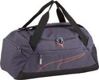 Puma Fundamentals Small Sports Holdall Grey Gym Travel Training Padded Bag