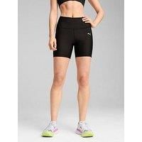 PUMA Womens Velocity 5" Tight Running Shorts Black Size S