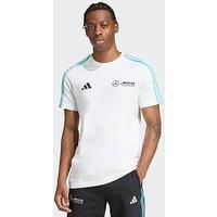 adidas Men/'s Mercedes - AMG Petronas Formula ONE Team DNA TEE Men, White/Black, XL