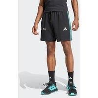 adidas Men/'s Mercedes - AMG Petronas Formula ONE Team DNA Short Men, Black/White, XXL