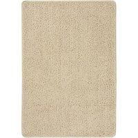 Shaggy Rug Cream 120x170 cm Anti Slip