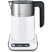 BOSCH Styline TWK8631GB Jug Kettle - White, Silver/Grey,White