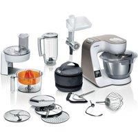 BOSCH CreationLine Serie 4 MUM5XW40G Stand Mixer Champagne  Currys