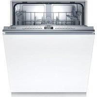 BOSCH Series 4 SMV4HTX00G Full-size Fully Integrated WiFi-enabled Dishwasher, Silver/Grey