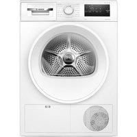 BOSCH Series 4 WTH85225GB 8 kg Heat Pump Tumble Dryer - White, White