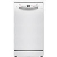 Bosch Series 2 Sps2Ikw01G Slimline, 9-Place Settings Freestanding Dishwasher - 5 Programmes, Vario Baskets, 4 Options, 48Db, 9.5L - White