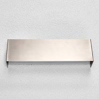 Lindby Outdoor Wall Light /'Pavla/' (Modern) in Silver Made of Stainless Steel (2 Light Sources, E27) from Wall lamp for Exterior/Interior Walls, House, Terrace und Balcony