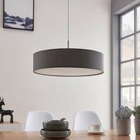 Lindby Sebatin pendant light for E27 LED, 50 cm, grey