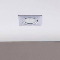 Lindby Spotlight Recessed /'Andrej/' (Modern) in Silver for e.g. Living Room & Dining Room (1 Light Source,) from Spotlight, recessed Light, Ceiling Light, Wall Light