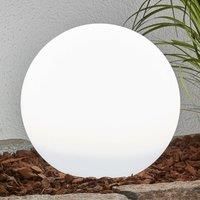 Lindby Decorative LED solar lamp Lago, spherical