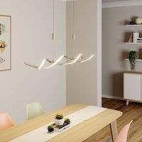 Height-adjustable LED hanging lamp Auron