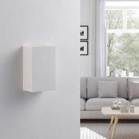 Wall Light /'Colja/' dimmable (Modern) in White Made of Plaster/Clay for e.g. Living Room & Dining Room (1 Light Source, G9) from Lindby | Wall Lighting, Wall lamp