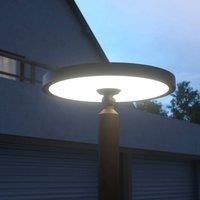 Lucande Modern LED lamp post Akito