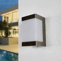 Severina stainless steel LED outdoor wall lamp