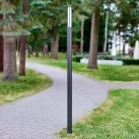 Lucande Slim, modern LED post light Sidny