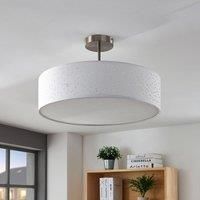 Lindby Smart LED ceiling lamp Alwine, semi-flush