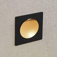 Outdoor Wall Light /'Pordis/' (Modern) in Silver Made of Aluminium (1 Light Source,) from Lucande | Brick Light, Wall lamp for Exterior/Interior Walls, House, Terrace und Balcony