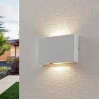 Lucande Katla LED outdoor wall light made of aluminium