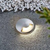 Lucande Milara deck light made of aluminium