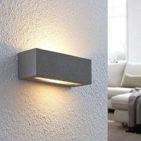 Lindby LED Wall Light /'Nellie/' dimmable (Modern) in Silver for e.g. Living Room & Dining Room (1 Light Source, G9) from Wall Lighting, Wall lamp