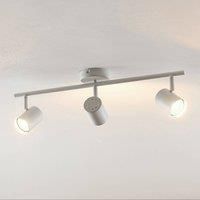 ELC Tomoki LED ceiling light, white, 3-bulb