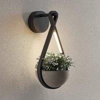 Lucande Florka LED outdoor wall light