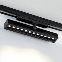 Arcchio Millay LED track spotlight black 4,000 K