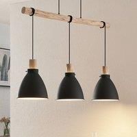 Lindby Trebale hanging light, 3-bulb