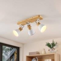 Lindby Merela ceiling spotlight, three-bulb