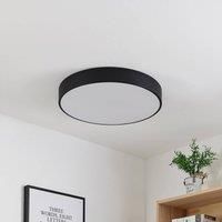 Lindby Simera LED ceiling lamp 50 cm, black