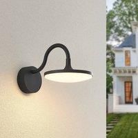 Arcchio Fineria LED outdoor wall light, aluminium