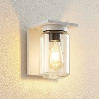 Lucande Semka outdoor wall light, white