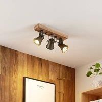 Lindby Grandesa downlight, three-bulb