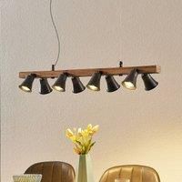 Lindby Grandesa hanging light with 8 spots