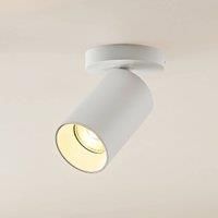 Ceiling Light /'Brinja/' dimmable (Modern) in White Made of Aluminium for e.g. Hallway (1 Light Source, GU10) from Arcchio | floodlight, Spotlight