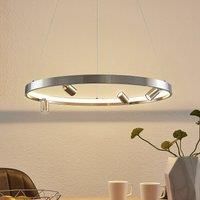 Lucande Ceiling Light /'Paliva/' dimmable (Modern) in Silver Made of Metal for e.g. Living Room & Dining Room (5 Light Sources,) from Pendant Lighting, lamp, Hanging lamp, lamp, Ceiling lamp, Hanging