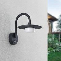 Lucande Zamalino outdoor wall light with a sensor