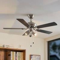 Starluna Anariki ceiling fan silver/black