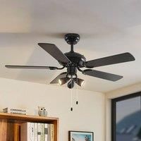 Starluna Anariki ceiling fan black/oak