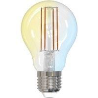 LED bulb E27 7 W, filament, dimmable, CCT, Tuya