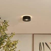 Arcchio Ranka LED ceiling lamp, up and down, black