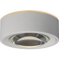 Arcchio Atreus LED ceiling lamp, lens 2-bulb rigid