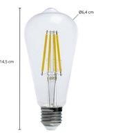 Arcchio rustic LED bulb clear E27 3.8W 3000K 806lm