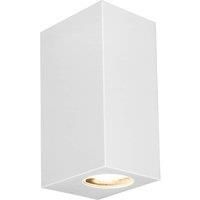 Prios Irfan outdoor wall angular white 10 cm