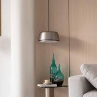 Lucande Faelinor LED pendant light grey 17cm