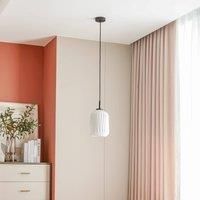 Lucande Ceiling Light /'Lirien/' dimmable (Modern) in Black Made of Aluminium for e.g. Living Room & Dining Room (1 Light Source, E27) from Pendant Lighting, lamp, Hanging lamp, lamp, Ceiling lamp