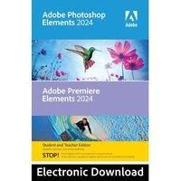 ADOBE Photoshop Elements 2024 & Premiere Elements 2024 - Student & Teacher Edition (download)