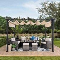 Sunjoy Pergola GIONA - 363cm x 277cm