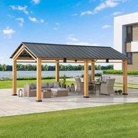 Sunjoy Multi Gazebo Oyu-406cm x 306cm, Anthracite