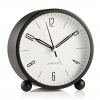 Unibloom Silent Alarm Clock - Non Analog Alarm Clocks with Ticking